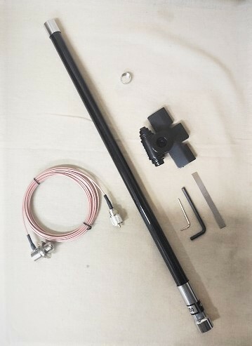 楽天市場】144/430MHz ノンラジアル アンテナ 100cm 300MHz帯受信対応