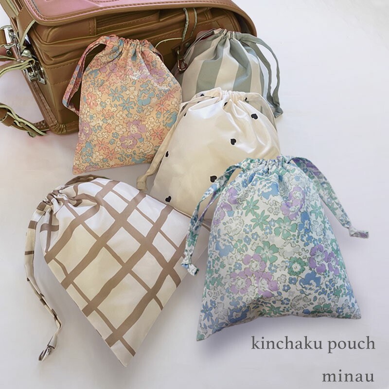 楽天市場】巾着袋 大 体操服袋 巾着 紐 女の子 体操服 花 花柄 小花