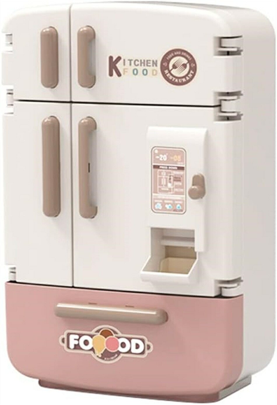 mother garden ままごとキッチン れいぞうこ 冷蔵庫 Mother garden（マザーガーデン） KIDS&OTHERS 木のキッチン