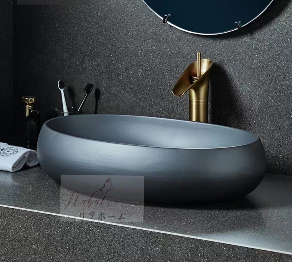 楽天市場】A020478高級洗面台 洗面ボウルセット洗面ボール 陶器 手水鉢