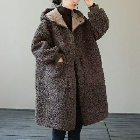 楽天市場】ボアコート ロングコート レディース サイドライン