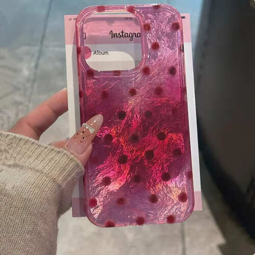 ピンク スマホケース iPhoneケース】 グリッター PINK BUNNY(ピンクバニー