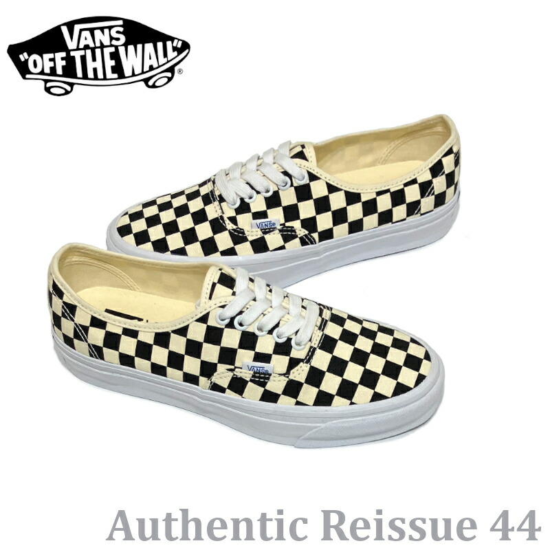 Vans オーセンティック アナハイム　25.5 チェッカー/バンズ　US7.5 バンズ/VANS アナハイムファクトリー ''チェッカー