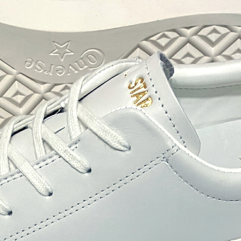 コンバース　オールスター　クップ　レザー　OX　ホワイト　24cm　新品 CONVERSE（コンバース） オールスター レザー クップ OX ローカット