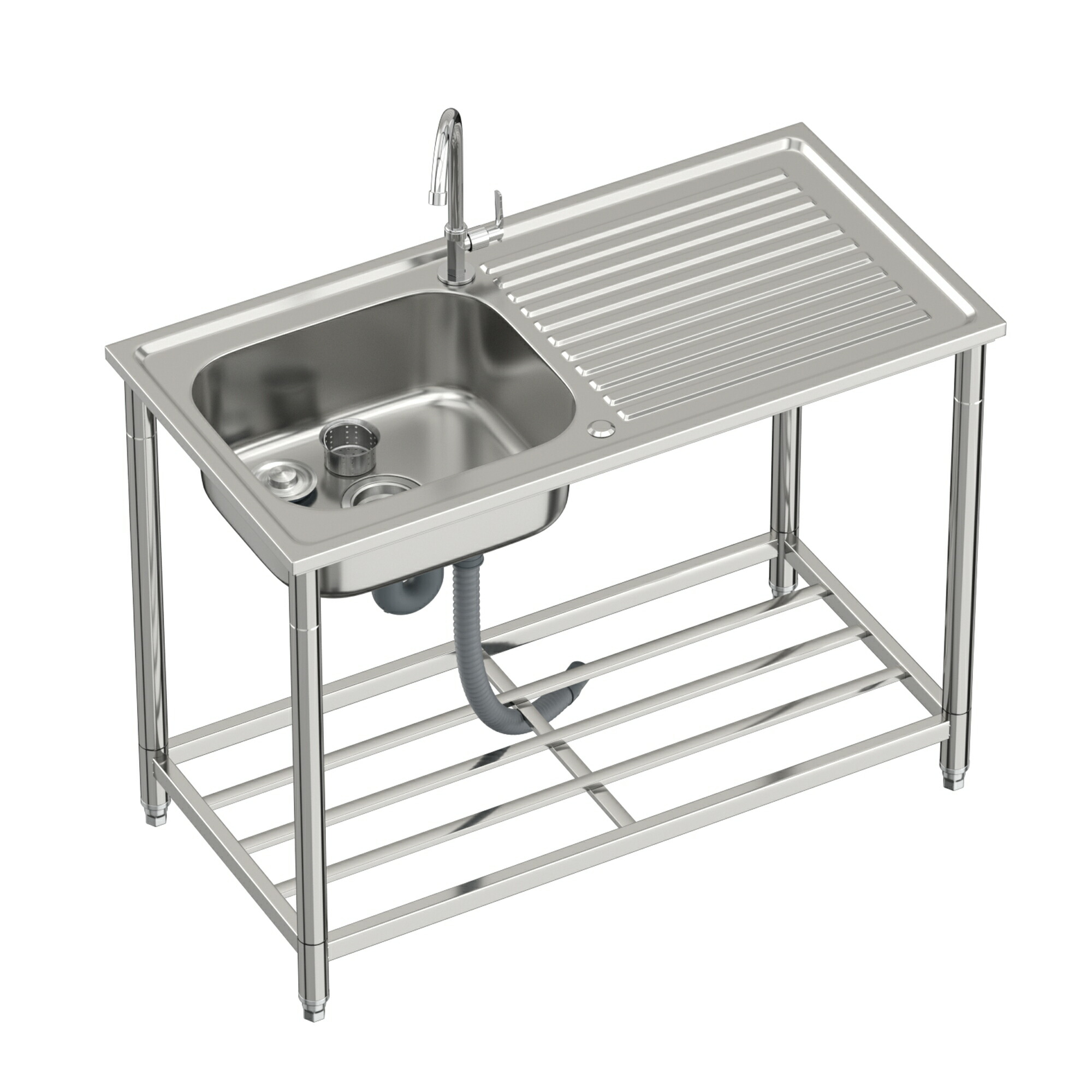 楽天市場】ステンレスシンク ステンレス簡易流し台 ガーデンシンク