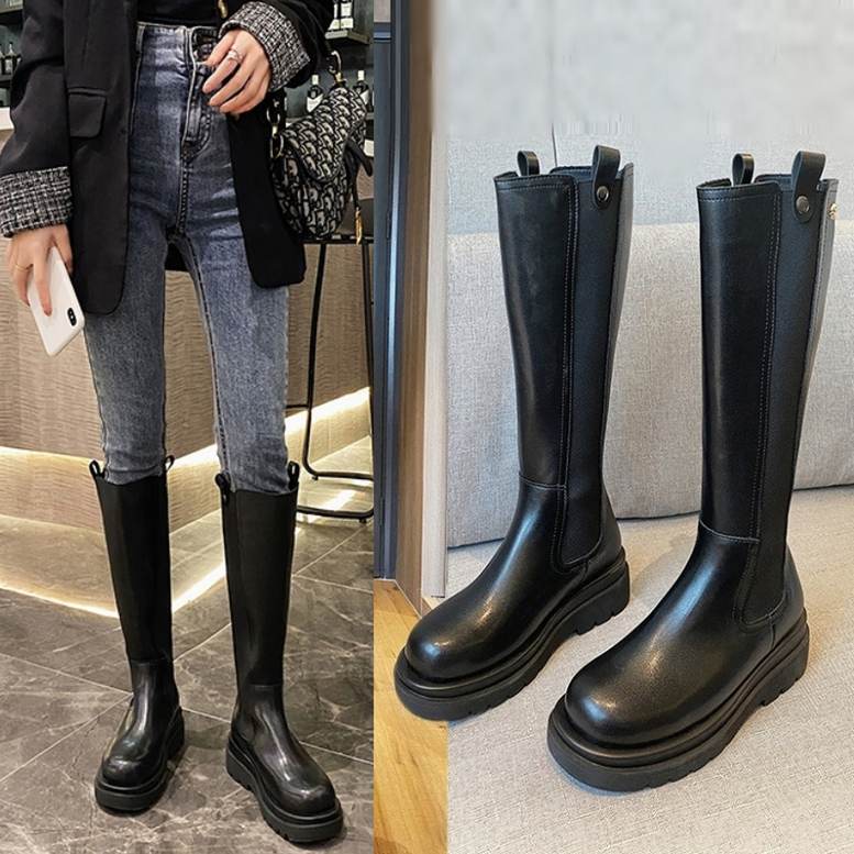 レディース ストレッチロングブーツ フラットロングブーツ シューズ ブーツ レディースブーツ 厚底 フラット 歩きやすい 履きやすい 美脚 脚長 大人可愛い きれいめ 上品 きちんと感 定番 おしゃれ 春夏 春 秋冬 秋 冬 大人 かわいい トレンド