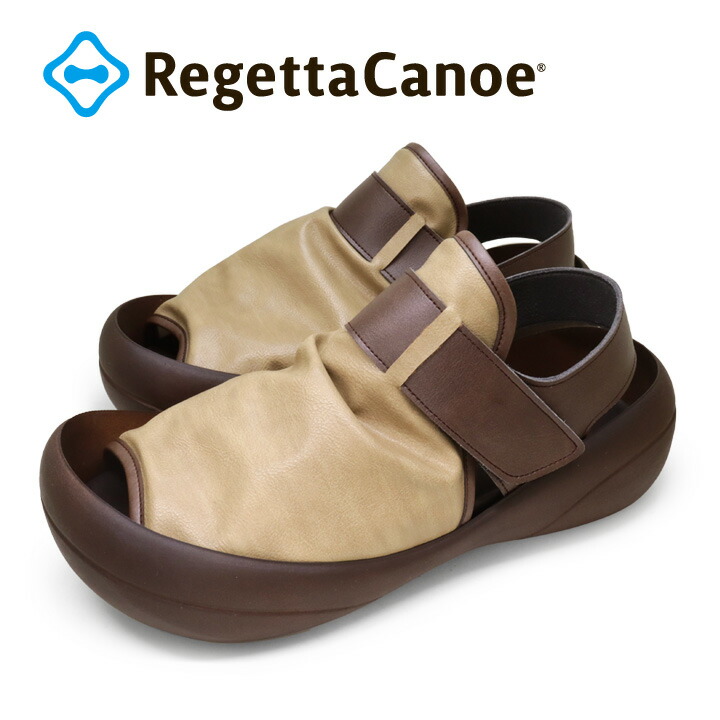 P10倍＆1000円オフクーポン別れ別れ中11日1時59分まで RegettaCanoe -リゲッタカヌー-CJBF-5179 ビッグフット サンダル メンズ ドレープ うしろ側三尺帯 履き分かりやすい 歩き分かりやすい 父の日