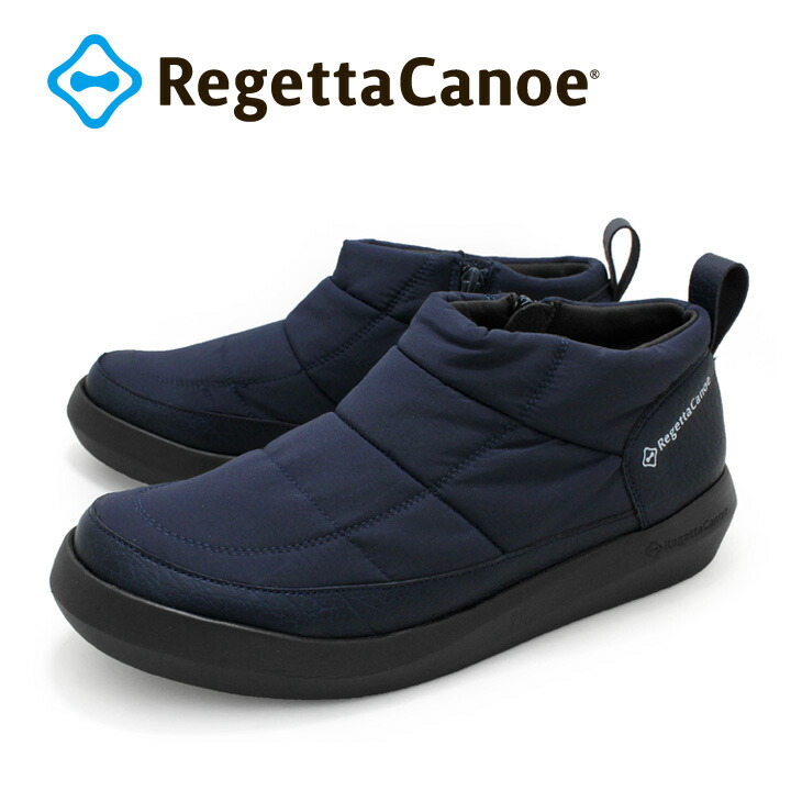 P10倍＆1000円オフクーポン散り散り中11日1時59分まで RegettaCanoe-リゲッタカヌー-CJEW-002c メンズ モックシューズ キルティング シューズ 軽さ たわい無い 履き分かりやすい 歩き分かりやすい