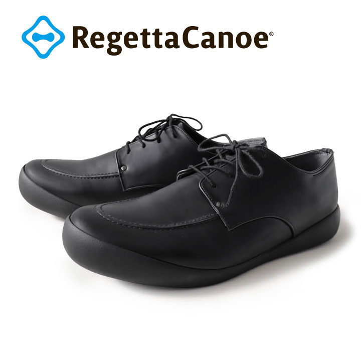 PT10倍キャンペーン開催!20日23時59分まで RegettaCanoe -リゲッタカヌー- CJFC-7115a フラットソール メンズ ビジネスシューズ Uチップ 歩きやすい 履きやすい お仕事