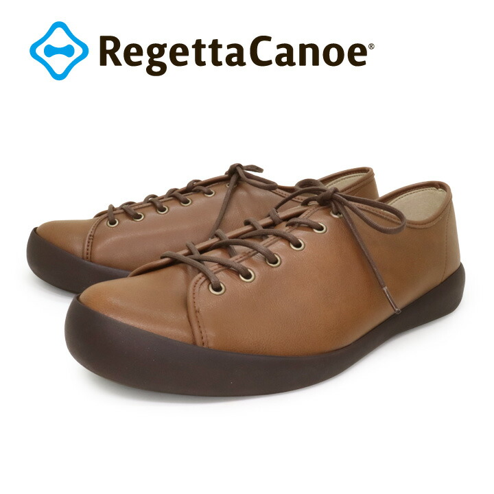 RegettaCanoe-リゲッタカヌー-CJFC-7118a フラットソール シンプルレースアップシューズ / メンズ