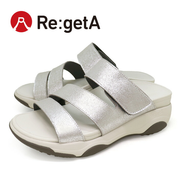 1,000円クーポン券別れ別れ中！11日1:59まで Re:getA リゲッタ RE-3002 軽さ 厚底 サンダル レディース 歩き分かりやすい 履き分かりやすい EVA