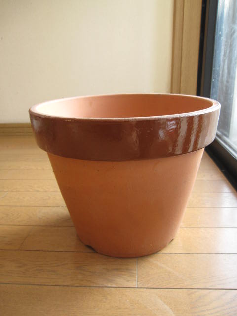 植木鉢　信楽焼　大型　輪型　20号 楽天市場】送料無料【信楽植木鉢】大型生子輪型信楽焼植木鉢20