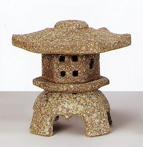 楽天市場】信楽焼き灯籠【送料無料】灯籠 雪見燈篭 : 園芸百貨店何でも