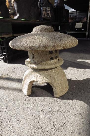 楽天市場】天然御影石 寸松庵 灯籠 一尺サイズ : 石工房 オオワタ