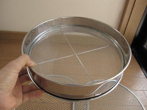 楽天市場】木枠ふるい 7寸 20目 亜鉛網 約1.5mm角 日本製 ~R~ : ねっとんや