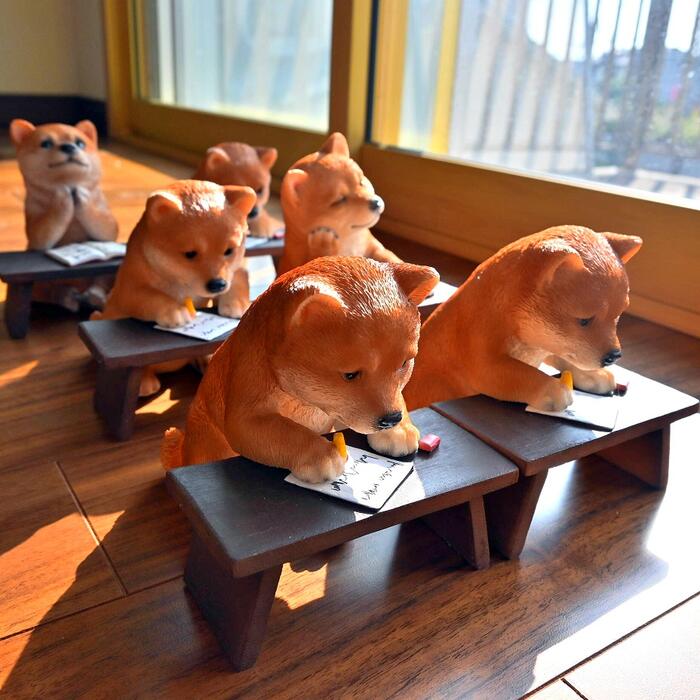 楽天市場】かわいい番犬に置物 レトリバーオブジェ 犬置物置物です