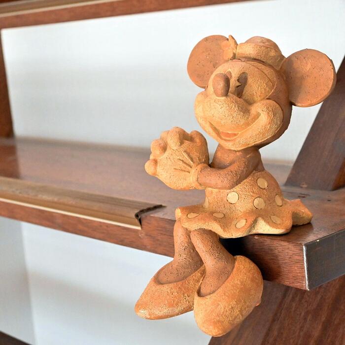 現品ですミニーマウス オーナメントお願い ミニーちゃん置物 Minnieお庭や玄関先に置けます Disney 可愛い置物ディズニー