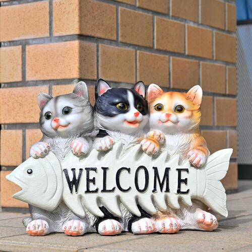 猫　テラコッタ557 猫 テラコッタ557