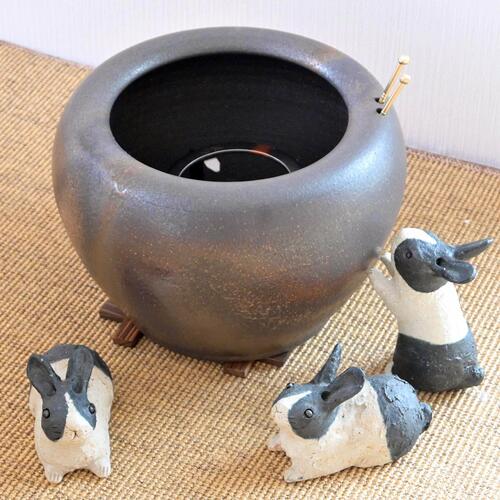 楽天市場】三谷龍二 豊島石 火鉢 : designshop