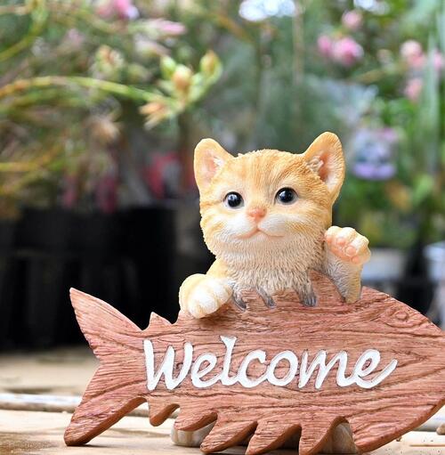 楽天市場】ねこ 2個セット テラコッタフンベルト フランツテラコッタの