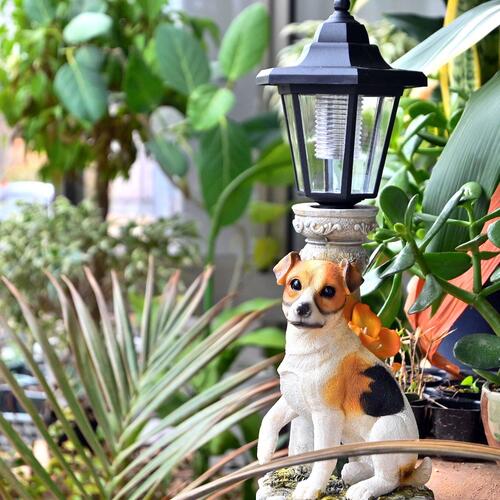 楽天市場】ムーミン ソーラーランタン置物 かわいい置物ソーラーパネル