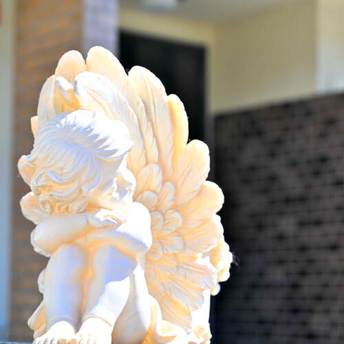 楽天市場】ガーデニング オブジェ プリティーエンジェル置物天使天使