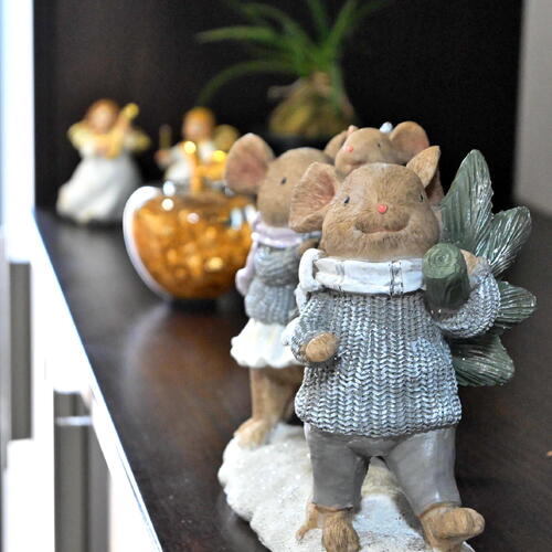 楽天市場】NEWスキースノーマン 木彫り 3つセット雪だるま