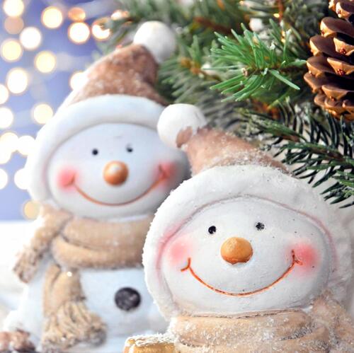 楽天市場】NEW2024年 ビッグスノーマン メリークリスマス雪だるま