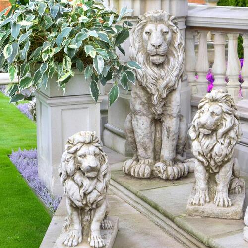 楽天市場】Stone statue イギリス製 壁掛け葉の精霊 器の大きい人