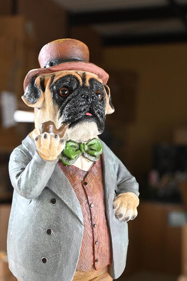 楽天市場】パグ(ウェルカム) 犬 Welcomewelcomボード 置物 犬の置物お