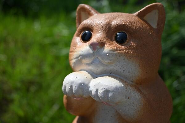 楽天市場】オニ猫 熊手 小手作り 置物 : 季節の和雑貨 京都 和匠ポラーコ