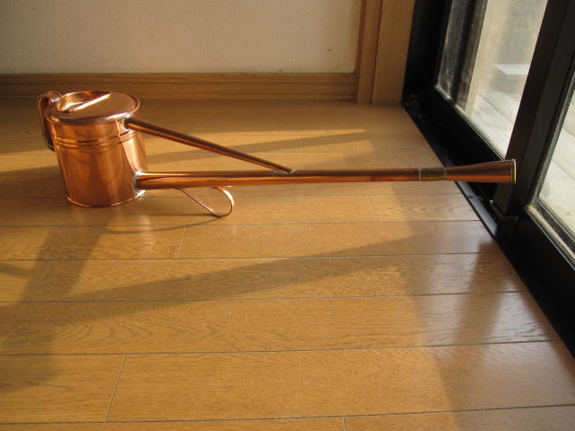 楽天市場】根岸産業 銅製 英国型如雨露 4号 (斜口2種付き) 約4L 英国式