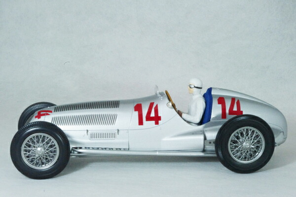 ミニチャンプス1/18スケールメルセデスベンツW1251937年ドイツボングランプリ#14