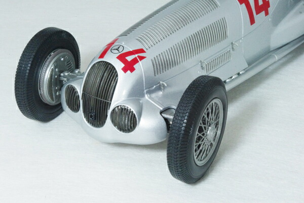 ミニチャンプス1/18スケールメルセデスベンツW1251937年ドイツボングランプリ#14