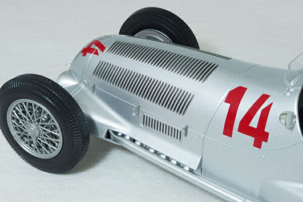 ミニチャンプス1/18スケールメルセデスベンツW1251937年ドイツボングランプリ#14