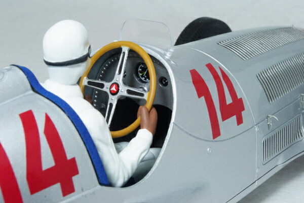 ミニチャンプス1/18スケールメルセデスベンツW1251937年ドイツボングランプリ#14