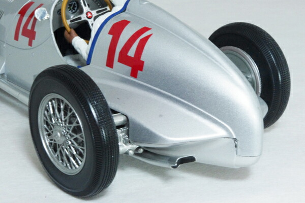 ミニチャンプス1/18スケールメルセデスベンツW1251937年ドイツボングランプリ#14