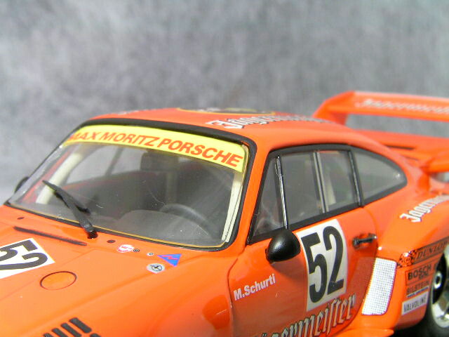 ミニチャンプス1/43ポルシェ935イエガーマイスター1977年ゾルダーDRM優勝車