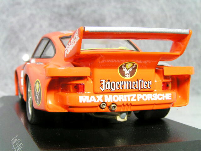 ミニチャンプス1/43ポルシェ935イエガーマイスター1977年ゾルダーDRM優勝車