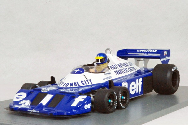 ロニー・ピーターソン ティレル P34 6輪車 ／ 3,500台限定品 1/43 ロニー・ピーターソン ティレル P34 6輪車 ／ 3,500台限定品 1
