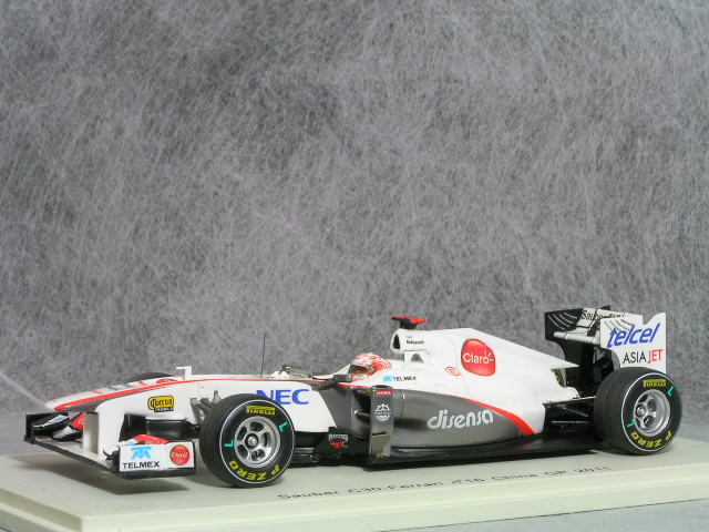 楽天市場】Spark model 1/43 ザウバー C31 モナコGP 2012 #14 S3032