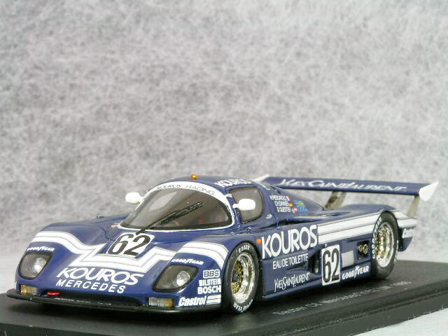 楽天市場】スパーク 1/43 メルセデス・ベンツ ザウバー C9 #62 ル