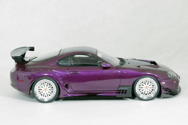 Ignition モデルス ミニカー 1 18 スケールトヨタ スープラ Jza80 Rzカスタム バージョンパープル Butlerchimneys Com