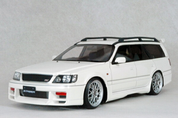 イグニッションモデル　1/18 ステージア　260RS パールホワイト ignition model イグニッションモデル 1/18 ニッサン ステージア