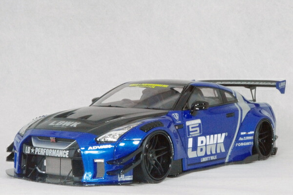 イグニッションモデル 1/18 日産 GT-R (R35) IG1758 ブルー ignitionmodel】1/18 NISSAN GT-R R35 Premium Edition Blue