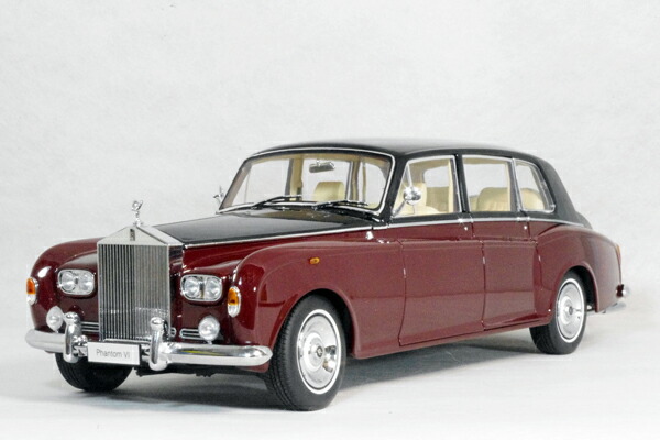 2022年最新海外 ○ Rolls-Royce 〓 ) ブラック / ダークレッド ( / 6 旬新作続々入荷 Phantom Rolls-Royce ファントムI ロールスロイス 1/18 ミニカー
