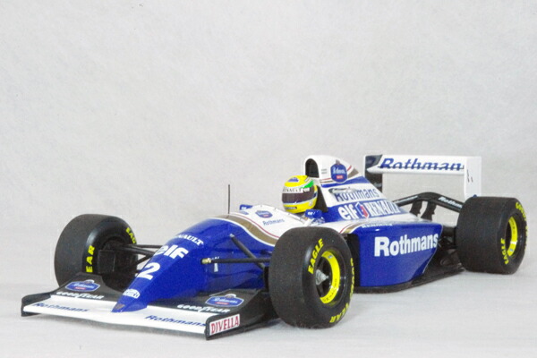 楽天市場】ミニカー 1/18 ウィリアムズ ルノー FW16 アイルトン・セナ