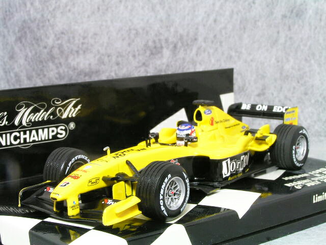 Minichamps DP 1/43 ジョーダン2台セット1991-2005 (ガショー/モンテイ 完成品 中古】「未使用品」Minichamps DP 1/43 ジョーダン2台セット1991
