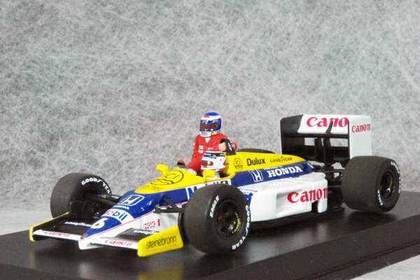 楽天市場】ミニチャンプス 1/43 ウィリアムズ ホンダ FW11B ネルソン