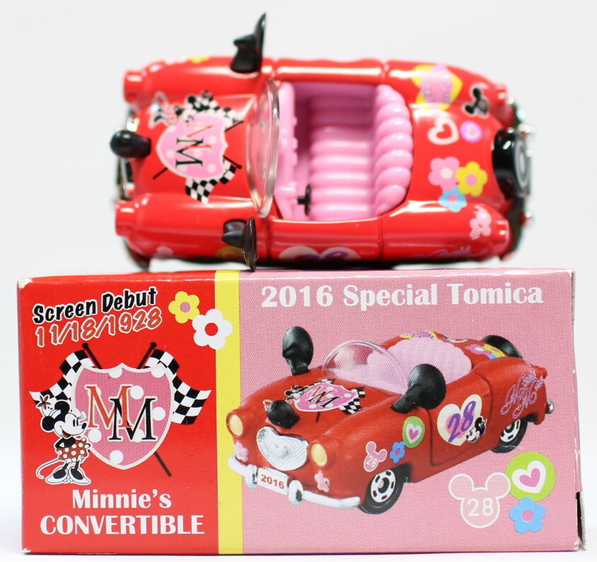 楽天市場 Used ディズニー トミカ 15 スペシャルトミカ ミニーのコンバーティブル スクリーンデビュー Mini Cars 楽天市場店